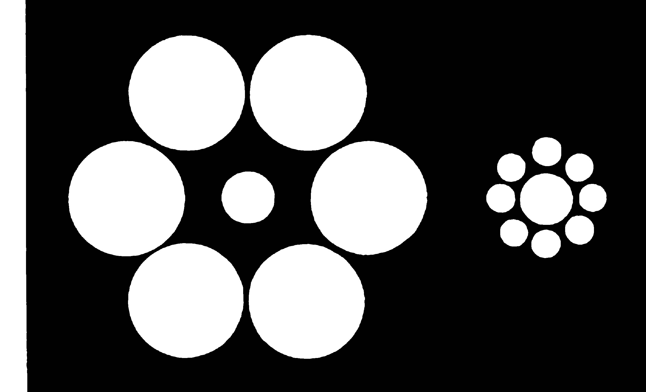 白色圆圈小标志免抠素材免费下载 - 觅知网