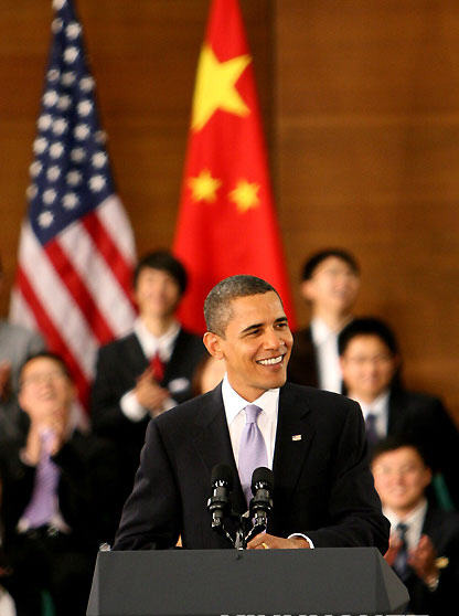 【心理辅导】奥巴马对话中国青年全文 引用中国谚语(图)心理建设
