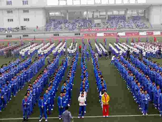 北京市朝阳外国语学校学生风采